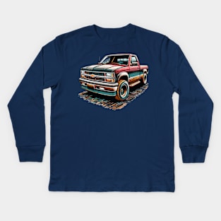 Chevrolet S10 Kids Long Sleeve T-Shirt